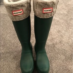 Green Hunter adjustable boot