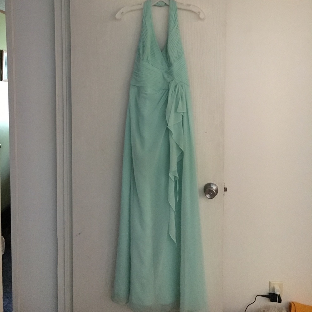 Mint green gorgeous dress