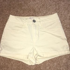 Yellow shorts!