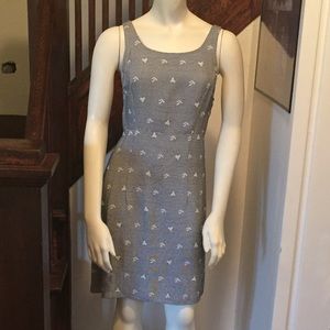 Twill embroidered sundress