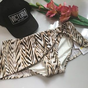 Calvin Klein Safari Skirted Swim Bottom