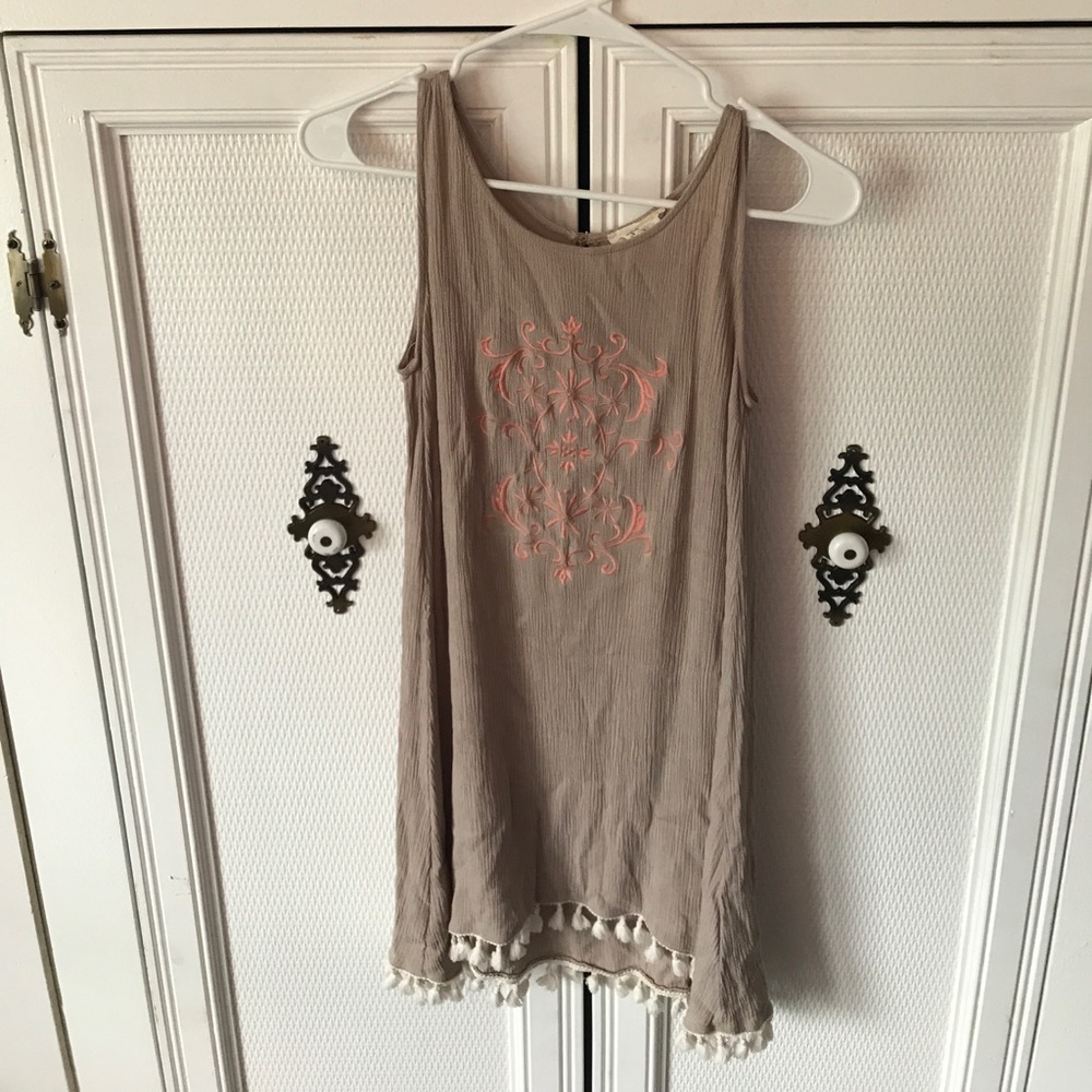 Khaki dress