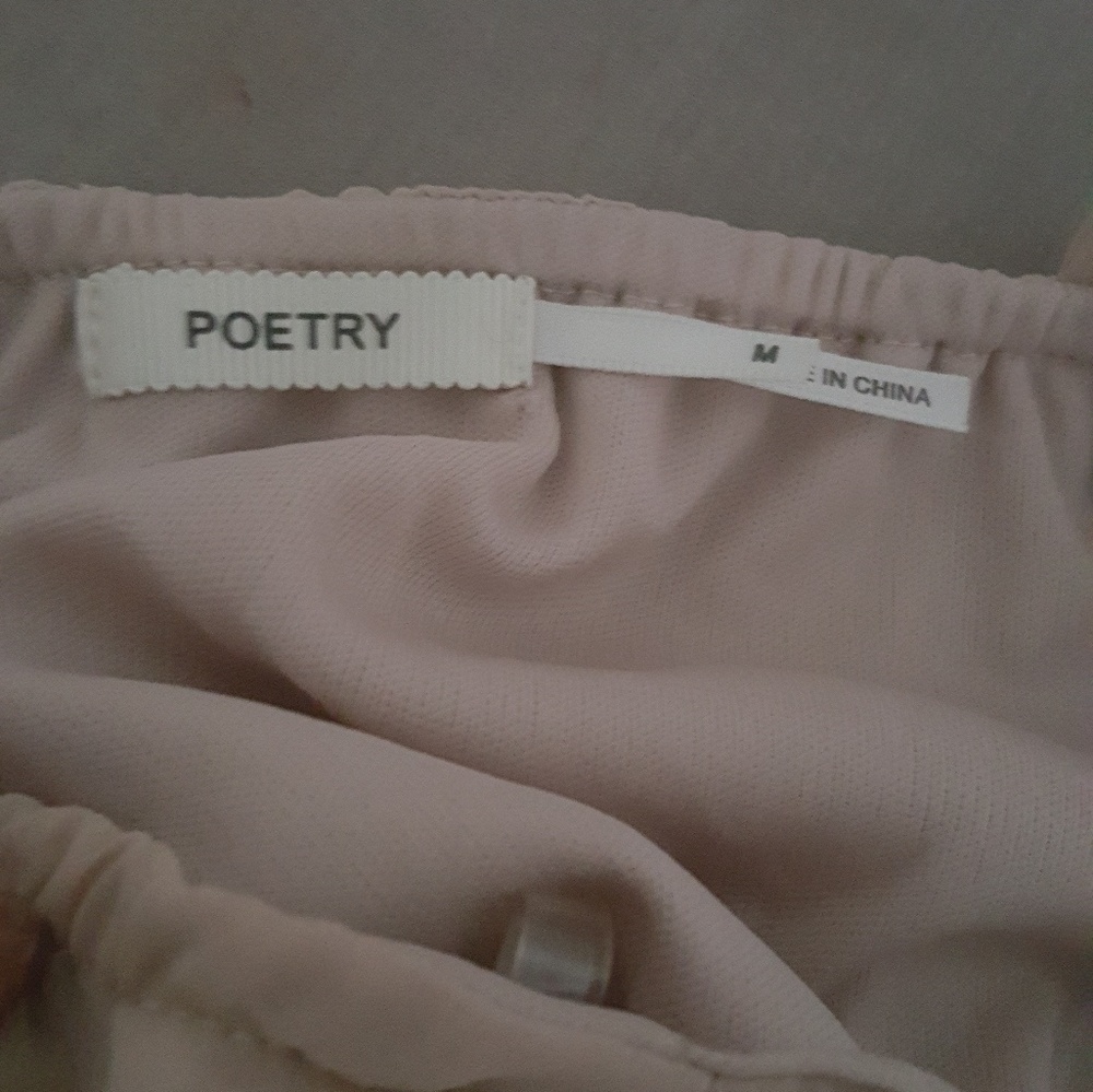 Tan, high low, summer dress