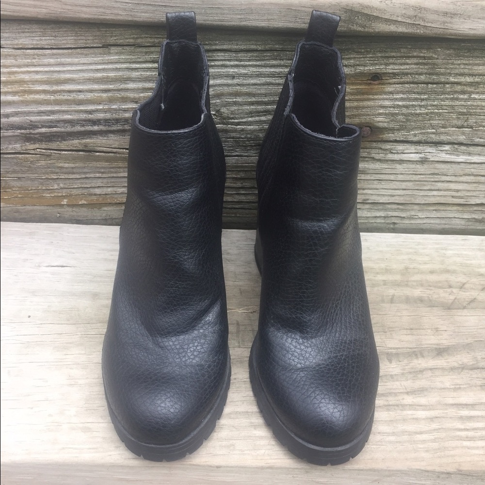 Black booties