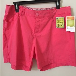Womens Lee Short Stretch Watermelon Color
