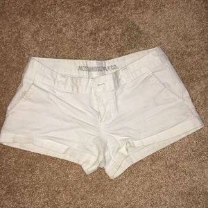 white shorts
