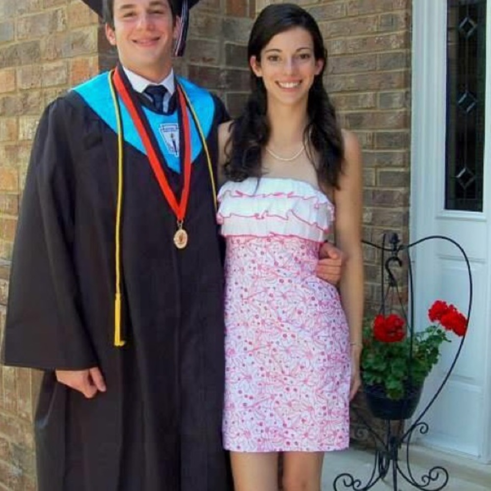 Lilly Pulitzer Franco Dress Hotty Pink Daisy Sz 00