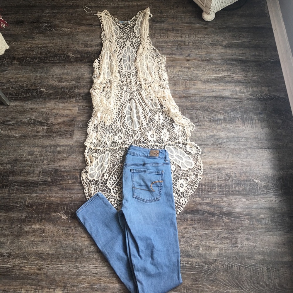 Crochet vest