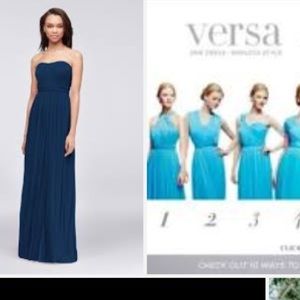 Versa convertible dress in Marine