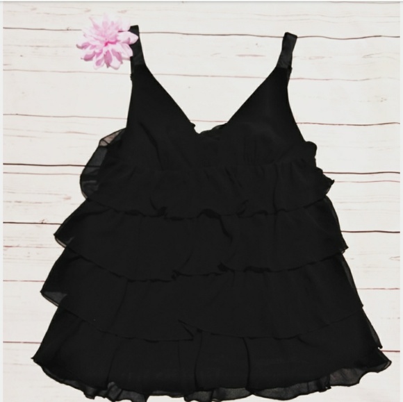 Victoria's Secret Tops - Victoria's Secret Ruffle Tank Top