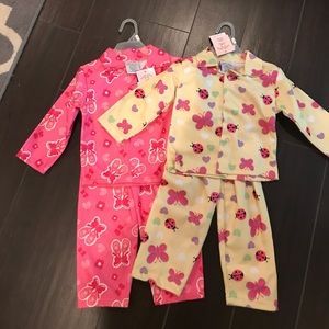 2T Snugly Baby pajamas NWT