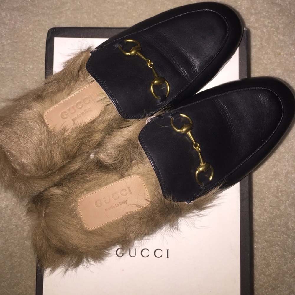 Fur Loafer Slippers