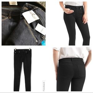 NWT GAP Legging Jean Black Wash