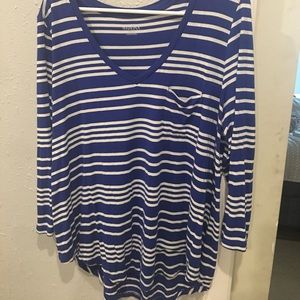 Striped pocket tee