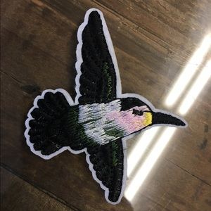 Rare Bird Iron On Patch