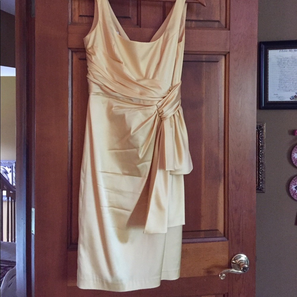 Maggy London Yellow Dress