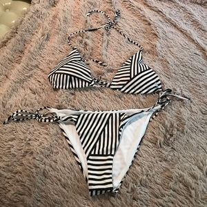 Striped bathing suit - size medium set