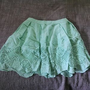 Tobi embroiled skirt