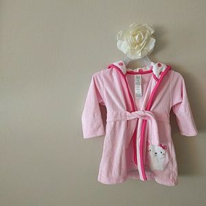 Cutest Pink Mouse Bath Robe 0-9 Months