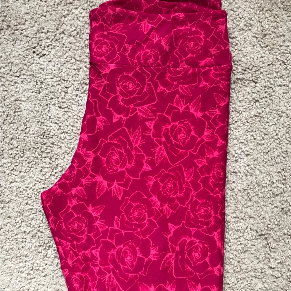 TC Lularoe leggings (beauty & the beast)