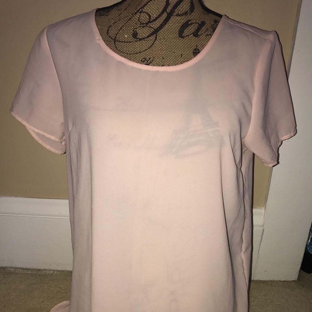 🚨Light  pink top