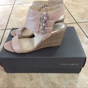 Nude Vince Camuto wedges
