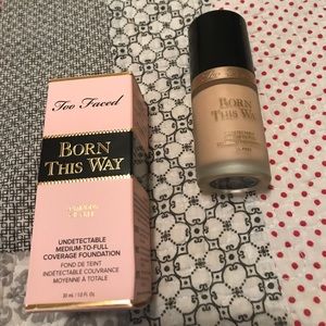 Too faced born this way foundation!