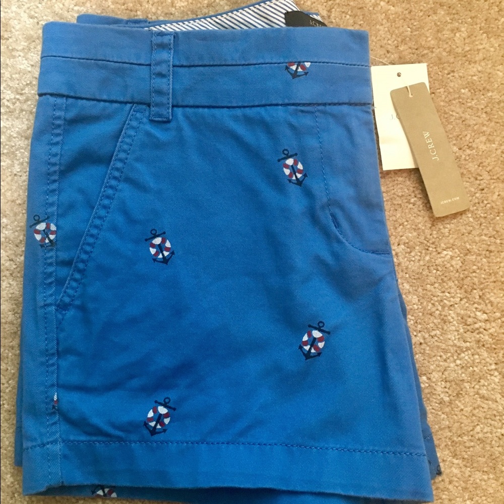 J. Crew Nautical Chino Shorts