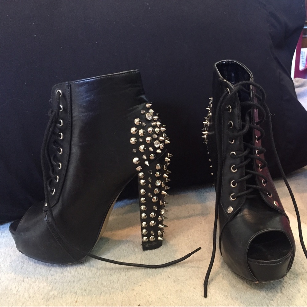 Black heels