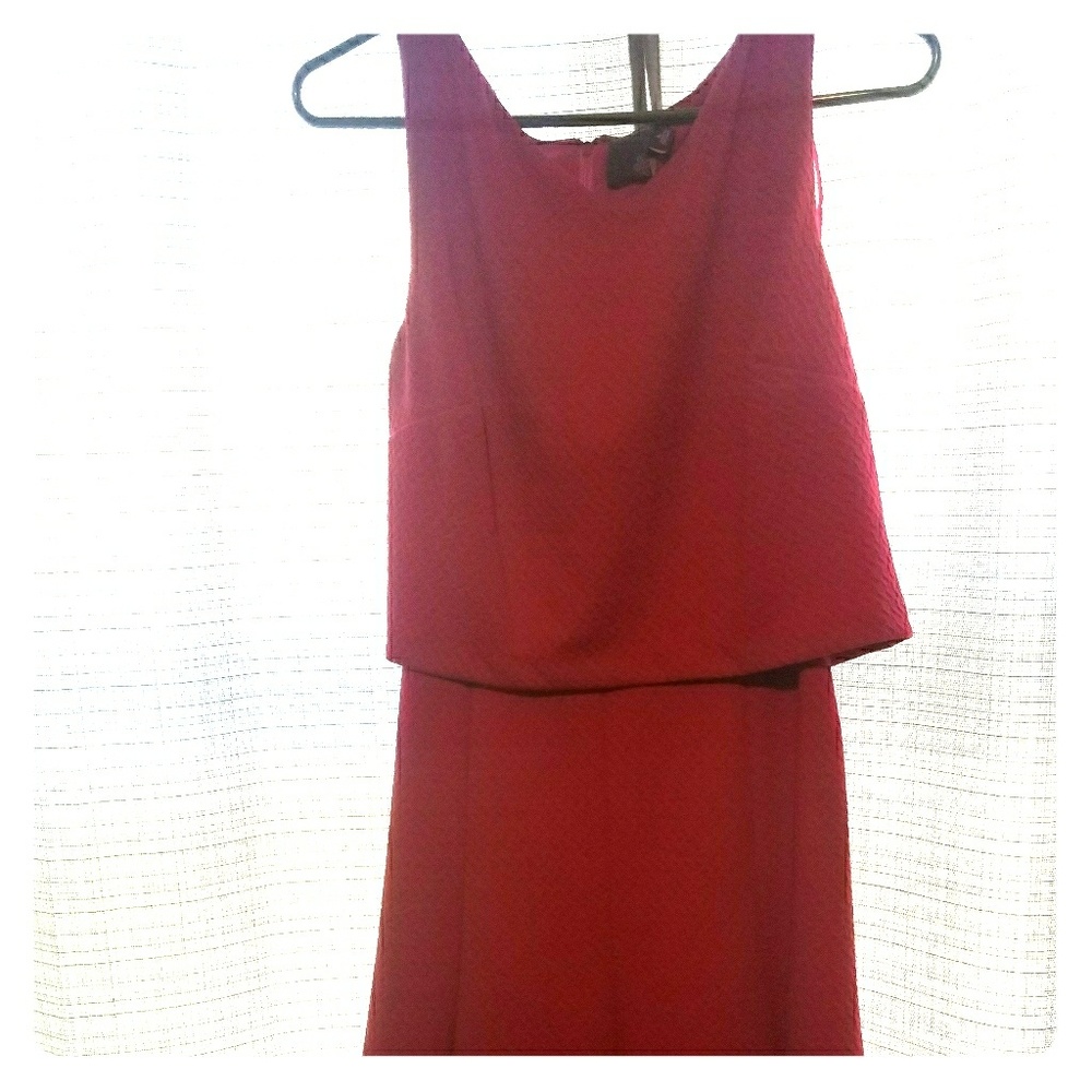 Hot pink, Taylor Pop-Over dress