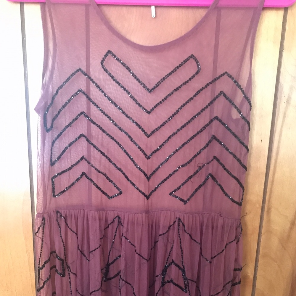 Free People beaded tunic
