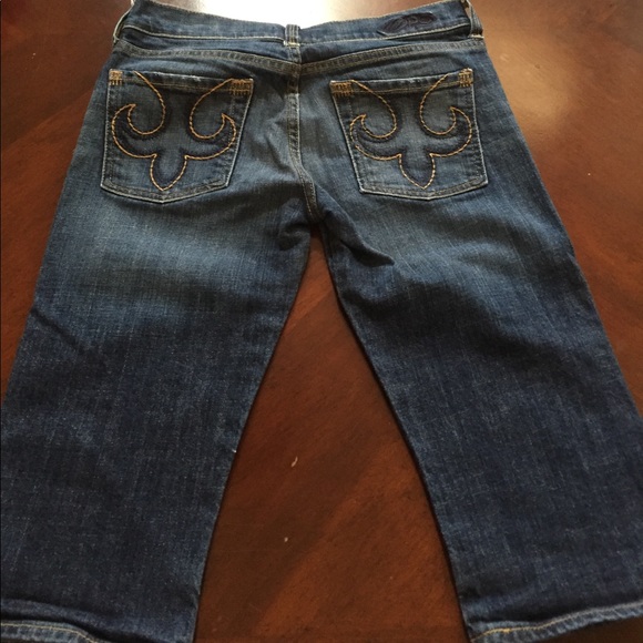 Express Straight Crop Jeans - Picture 2 of 4