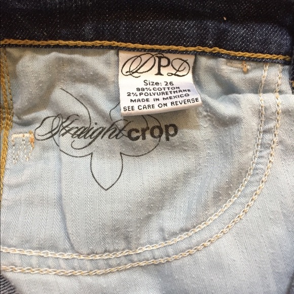Express Straight Crop Jeans - Picture 4 of 4