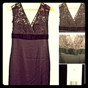 NWT BANANA REPUBLIC Black sz 6 Cocktail Dress