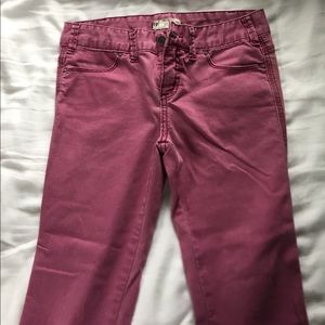 Free People purple denim