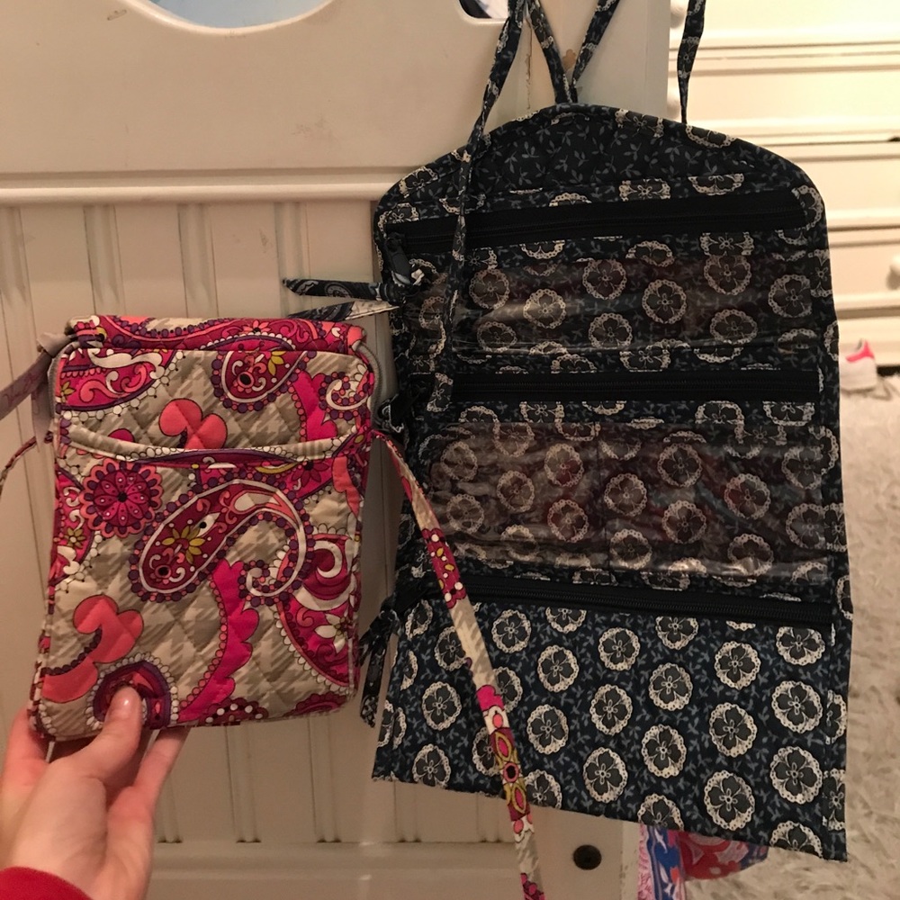 ❤️jewelry bag and Vera Bradley messenger bag ❤️