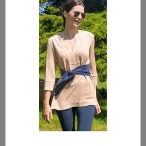 Gretchen Scott Suede Tunic