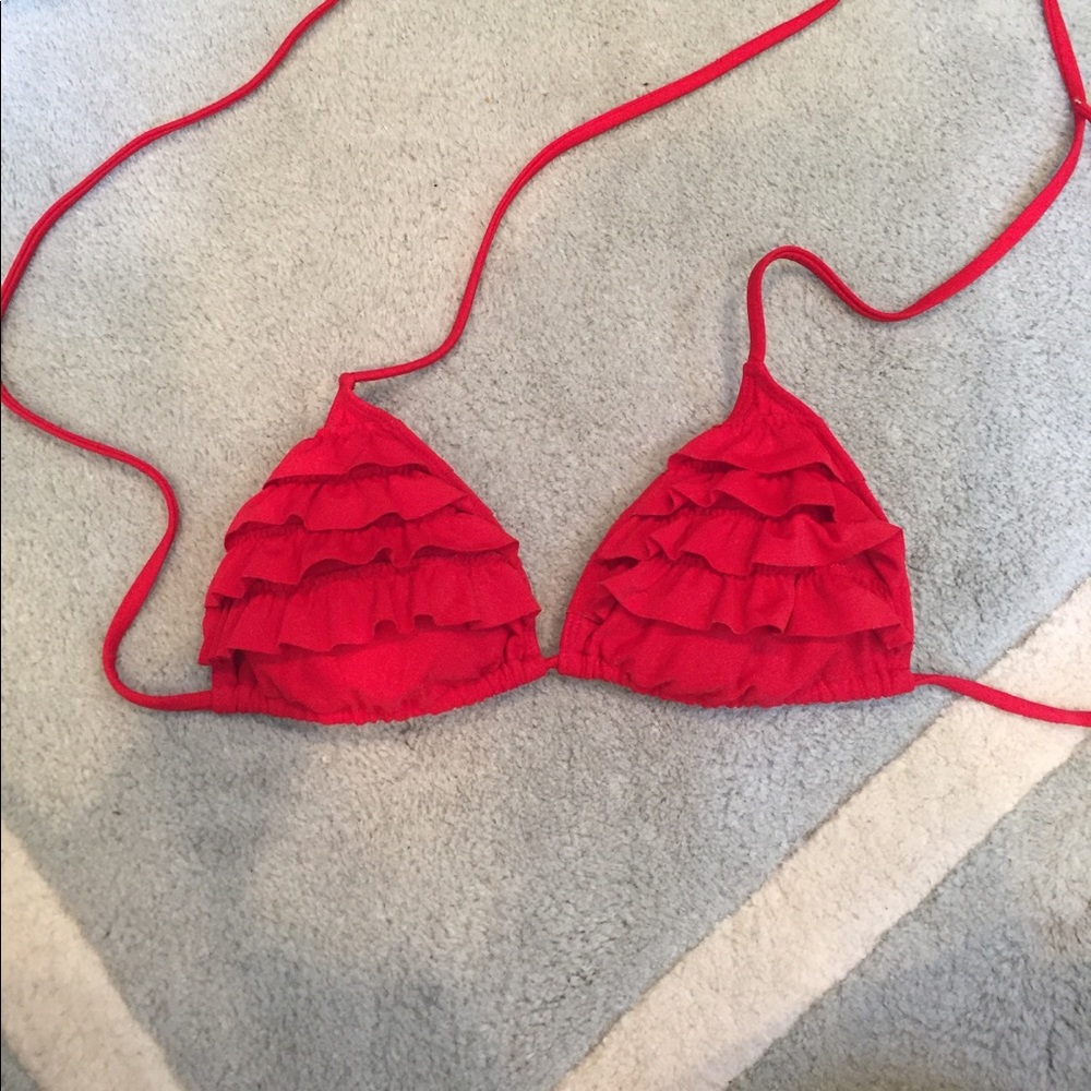 Red bikini hot