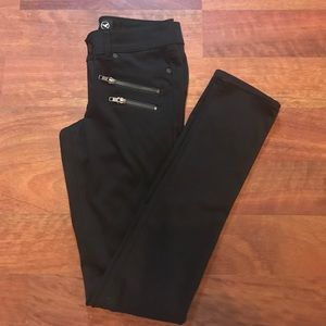 Size 5 black skinny grane pants