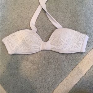 White bikini top