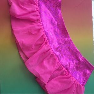 Holographic mini skirt