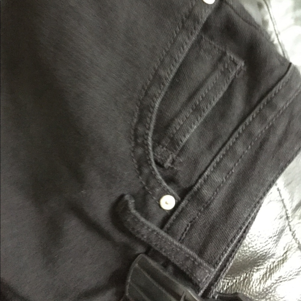 Womens Plus Black Short - Picture 7 of 8