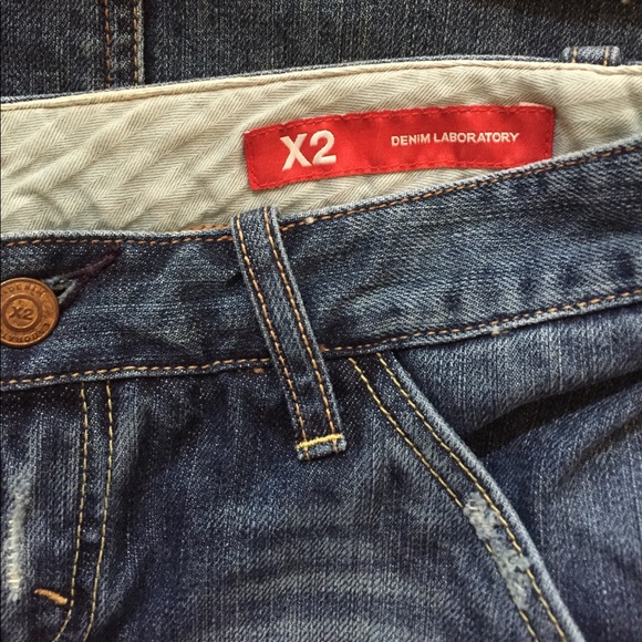 Express Jean Skirt X2 - Picture 3 of 4