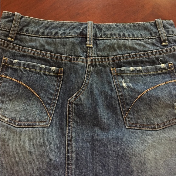Express Jean Skirt X2 - Picture 4 of 4