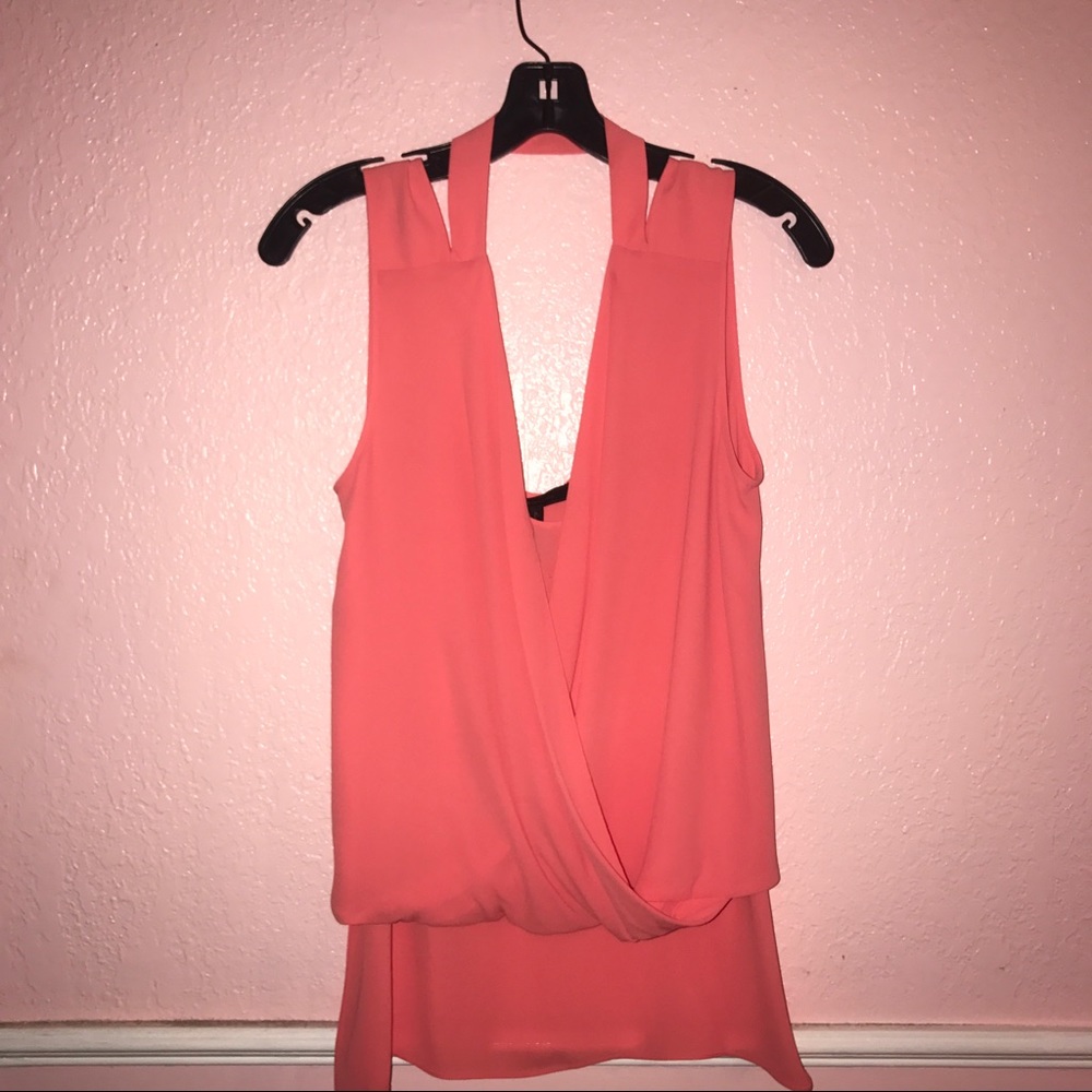 BCBG MAXAZRIA CORAL BLOUSE