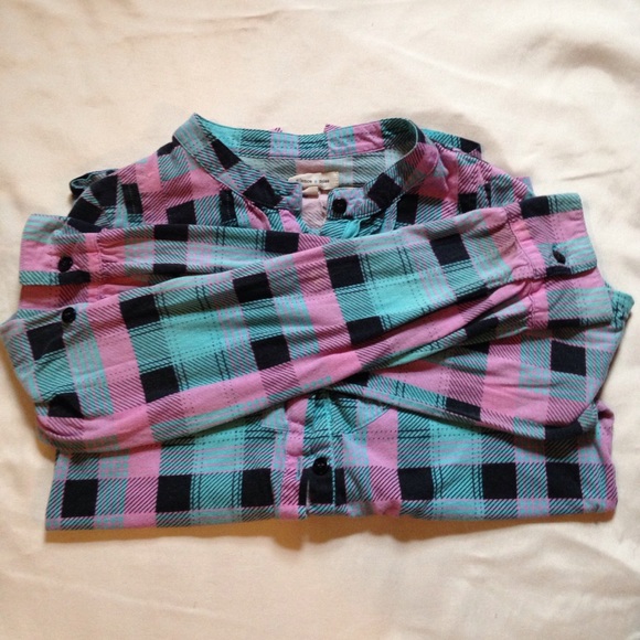 Silence and noice plaid shirt - Picture 2 of 7