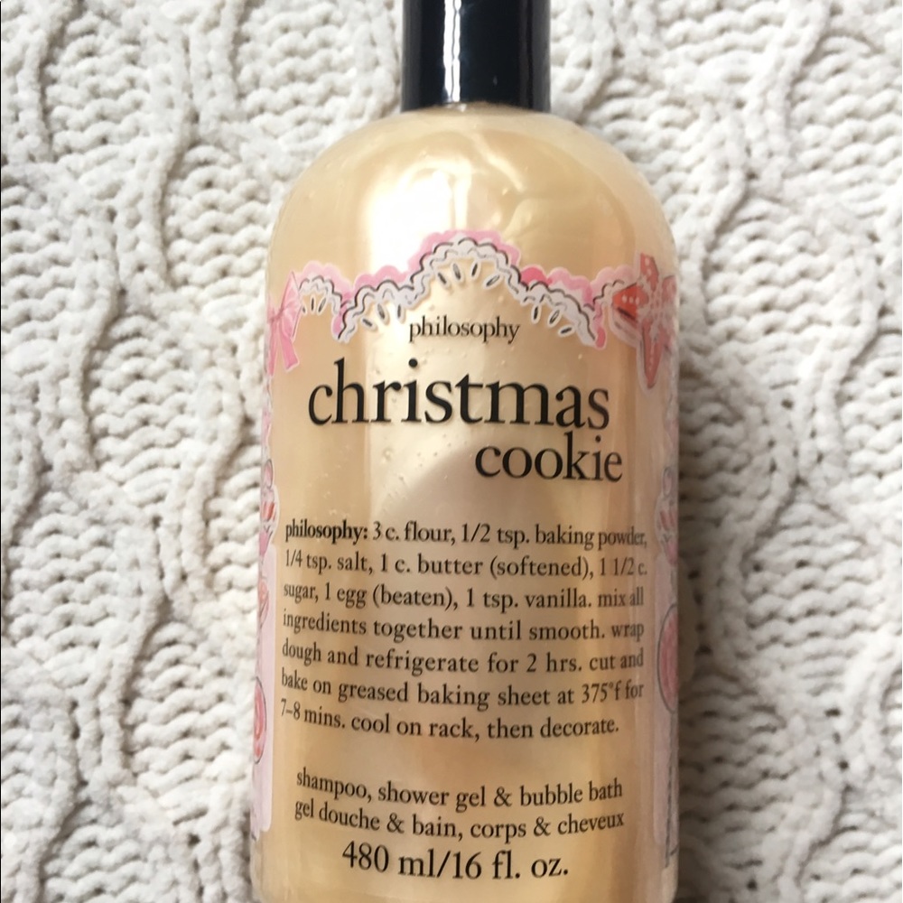 Shampoo, shower gel, and bubble bath