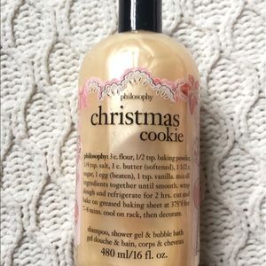 Shampoo, shower gel, and bubble bath