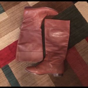 J. Crew tall brown boots