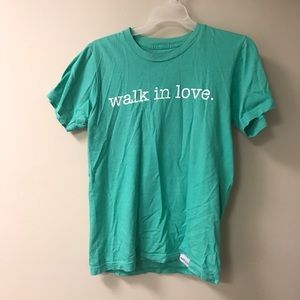 Walk in Love t-shirt